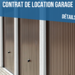 Contrat de location garage